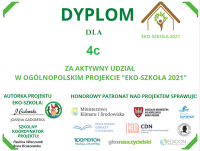 Dyplom EkoSzkoła 1