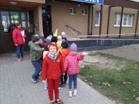 Jesienne zajęcia Kotków w bibliotece