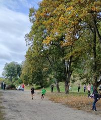 indywidualne biegi przełajowe - Wojtek Biernacki walczy na...