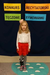 Konkurs recytatorski "Tęczowe Rymowanki"