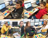 Uczniowie budują i programują Lego1