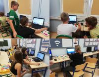 Uczniowie budują i programują Lego3