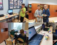 Uczniowie budują i programują Lego5