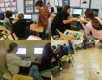 Uczniowie budują i programują Lego13