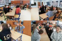 Uczniowie podczas warsztatów Mobilnych Laboratoriów Przyszłości