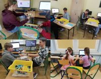Uczniowie budują i programują Lego2