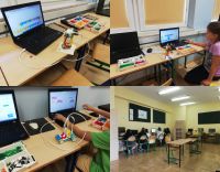 Uczniowie budują i programują Lego4