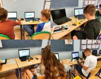 Uczniowie budują i programują Lego9
