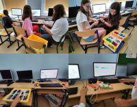 Uczniowie budują i programują Lego11