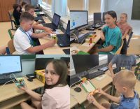 Uczniowie budują i programują Lego14