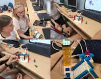 Uczniowie budują i programują Lego15