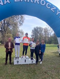 Małgosia Szczęsnowicz na najwyższym stopniu podium