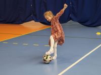 Zabawy z piłkarzami