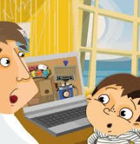 obrazek z Neciem i komputerem